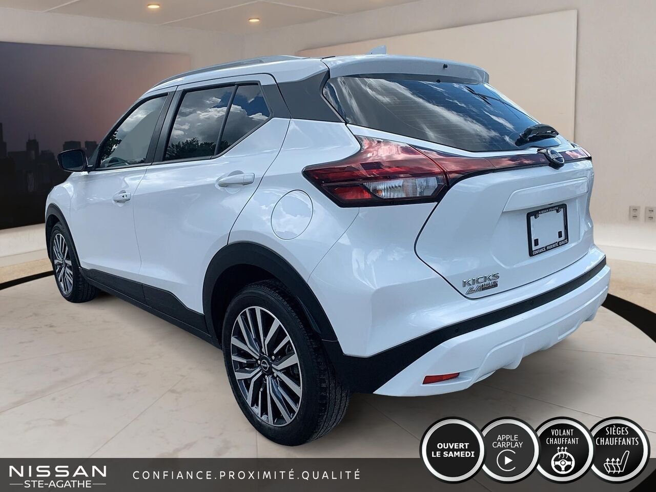 Nissan Kicks Play 2025 Blanc Saint-Jérôme - photo #4