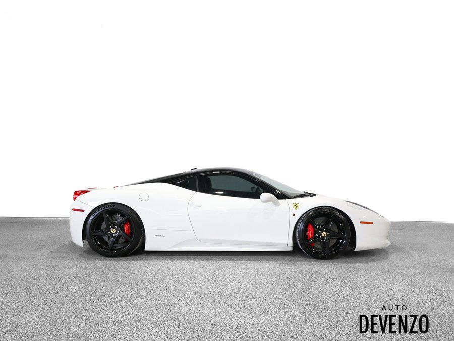 Ferrari 458 Italia Coupe V8 562HP IPE Exhaust 2011 2011 Blanc