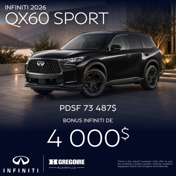 HGregoire inifiniti blainville promo aout QX60 SPORT FR