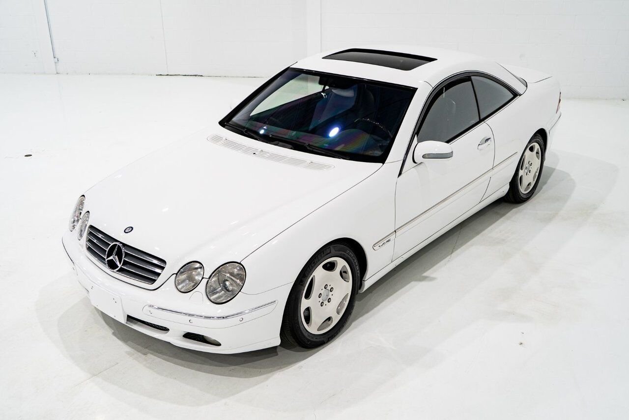 2001 Mercedes-Benz CL600 V12 over $120,000 original MSRP White Montreal - photo #40