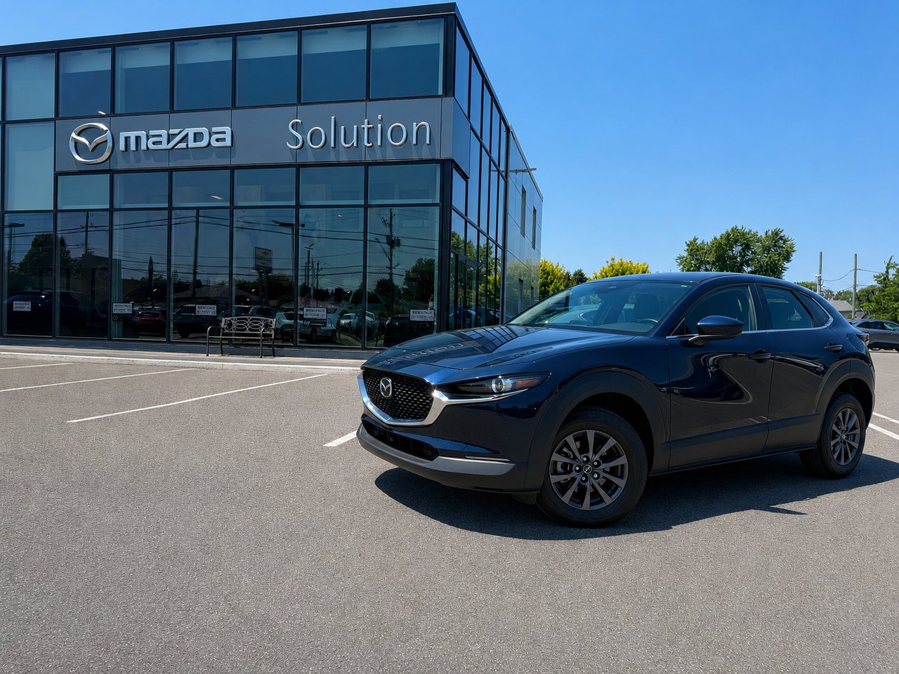 MAZDA CX-30 GX 2025 Bleu Châteauguay - photo #0