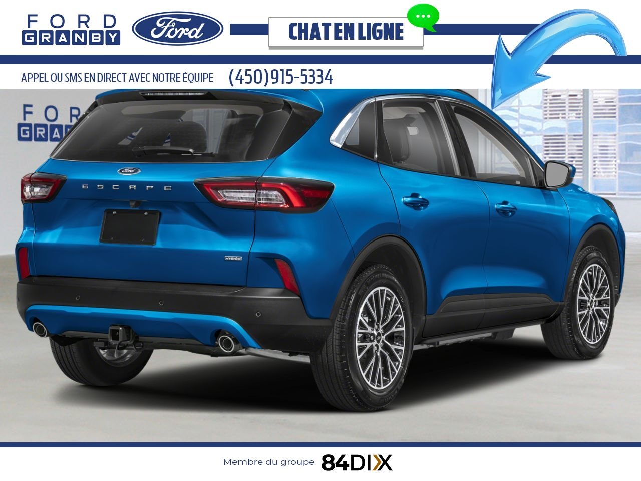 2025 Ford Escape Star White Metallic Tri-Coat Granby - photo #2