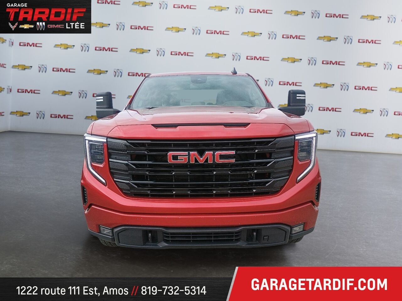 2023 GMC SIERRA 1500 4WD CREW CAB PICKUP 4WD CREW CAB ELEVATION Red Amos - photo #1