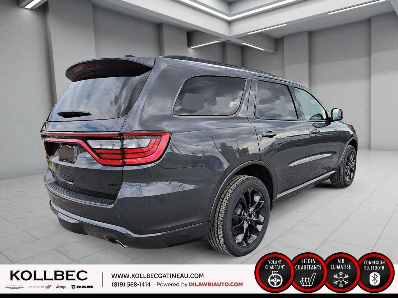 Dodge Durango 26150 | GT TI 2026 Gris vaporeux Gatineau - photo #14