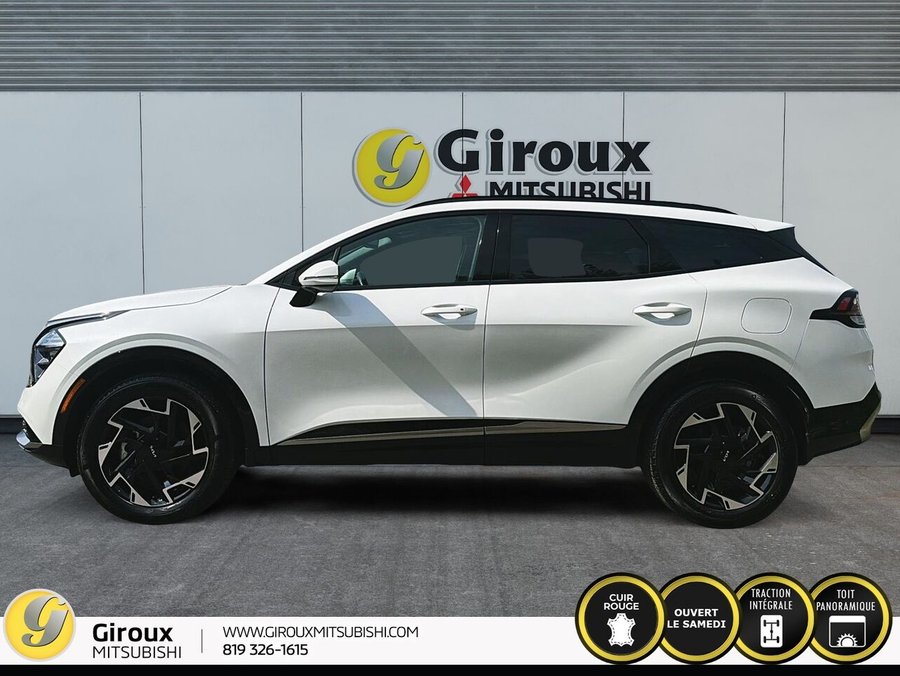 Kia Sportage EX Premium TI avec intérieur rouge 2025 Blanc