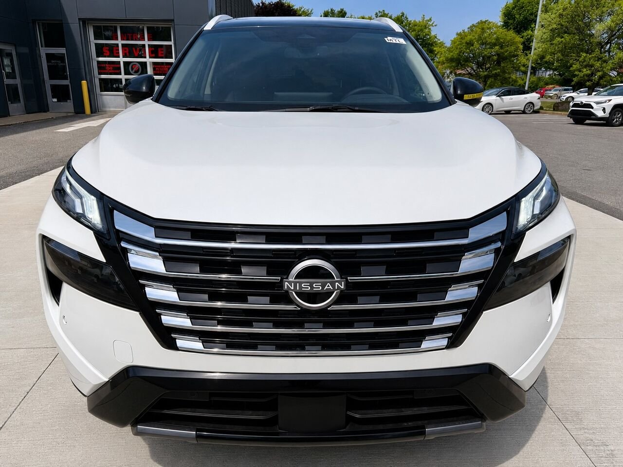 2026 NISSAN Rogue ROGUE PLATINE 2-Tone Everest White Tricoat Châteauguay - photo #9