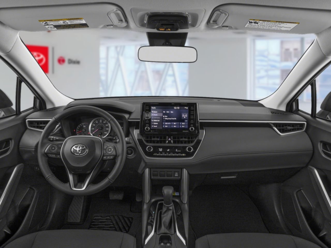 2023 Toyota Corolla Cross LE AWD / CLEAN CARFAX / HEATED SEATS / TOYOTA SAFETY SENSE / CARPLAY AND ANDROID AUTO Blue Mississauga - photo #10