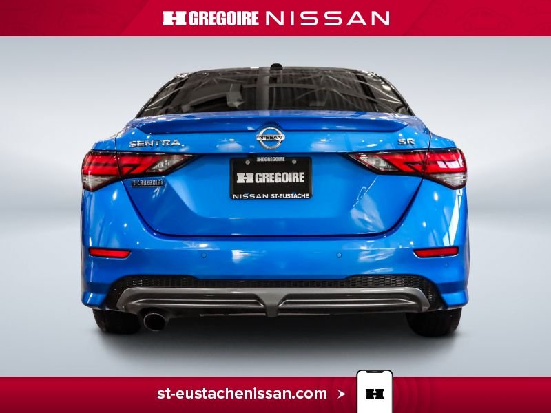 Nissan Sentra SR4575 | SR PRIV *DÉM À DISTANCE*BOSE *SIÈGES CUIR*CAM 360* 2022 Bleu Laval - photo #8