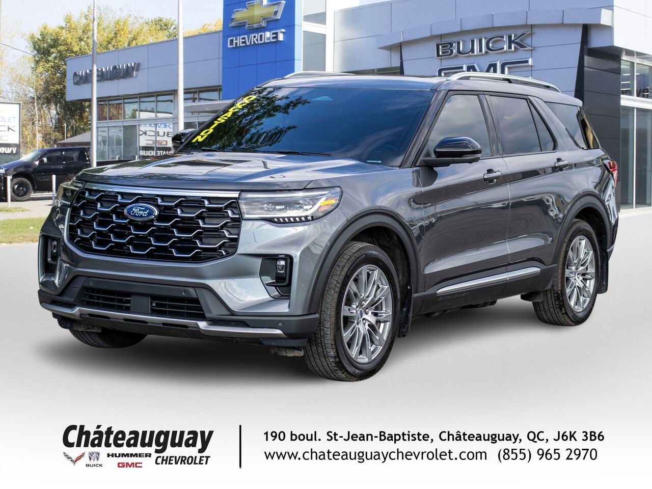 2025 Ford Explorer Platinum 4 RM Grey Châteauguay - photo #0