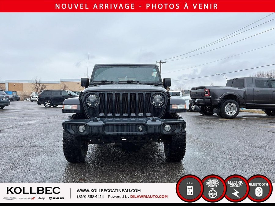 JEEP WRANGLER UNLIMITED *** BAS KILOMÉTRAGE *** 2020 Noir