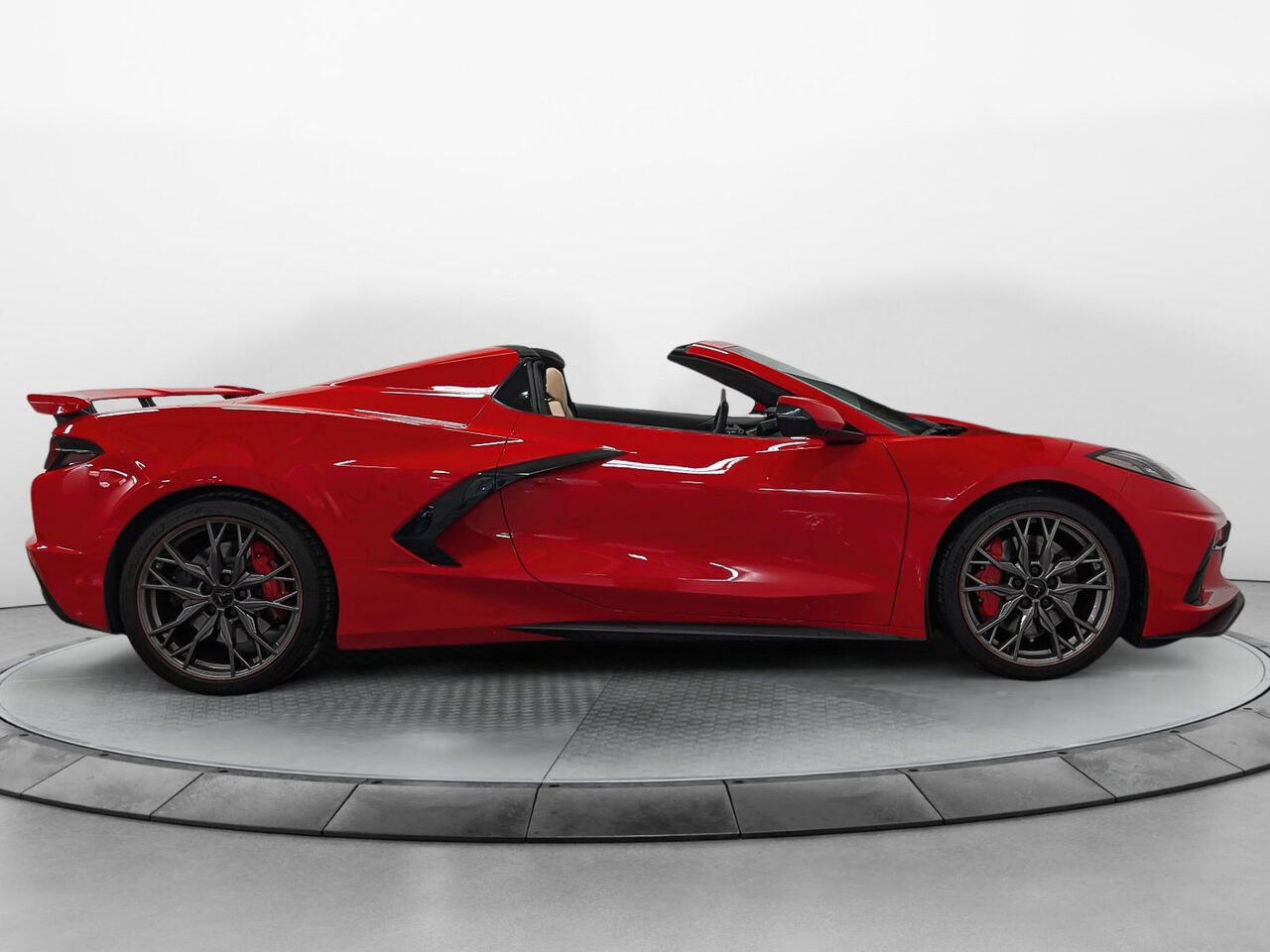 CHEVROLET CORVETTE STINGRAY CABRIOLET Stingray 3LT Groupe Z51 2025 Rouge Sherbrooke - photo #11