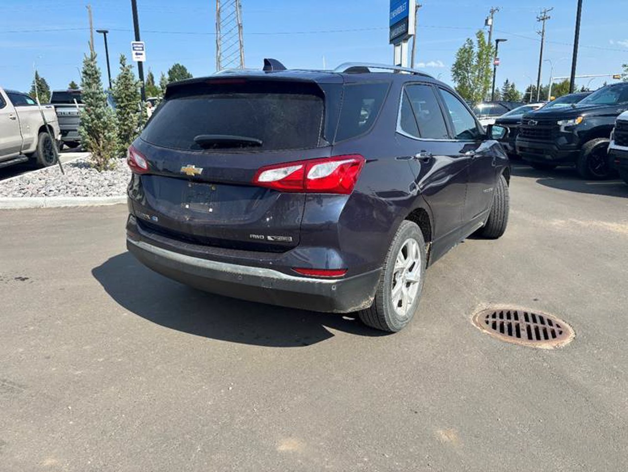 2018 Chevrolet Equinox AWD 4dr Premier w/3LZ Blue Sherwood Park - photo #4