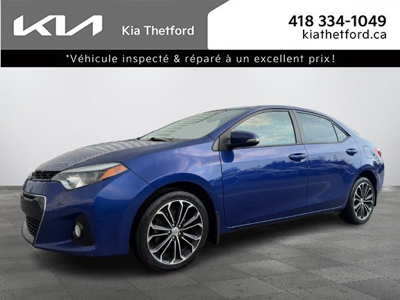 2016 Toyota Corolla Blue Thetford Mines - photo #0