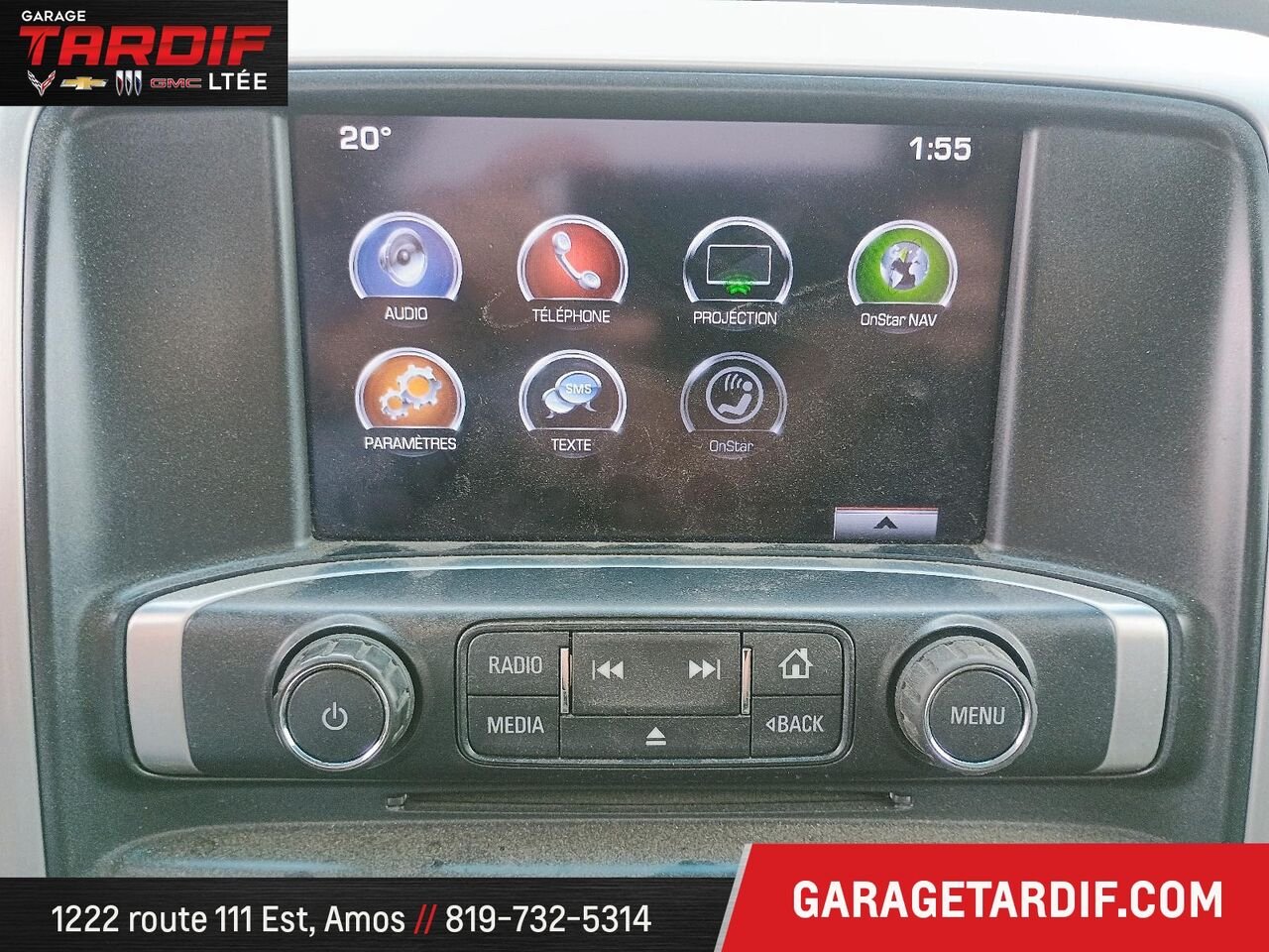 GMC SIERRA 4RM, CAISSE 46238A 2016 Bleu Amos - photo #15