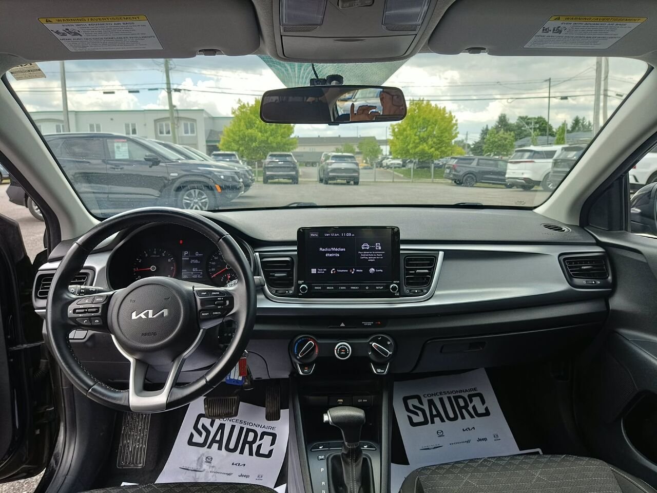 2022 Kia Rio 5 portes Black Lac Mégantic - photo #10