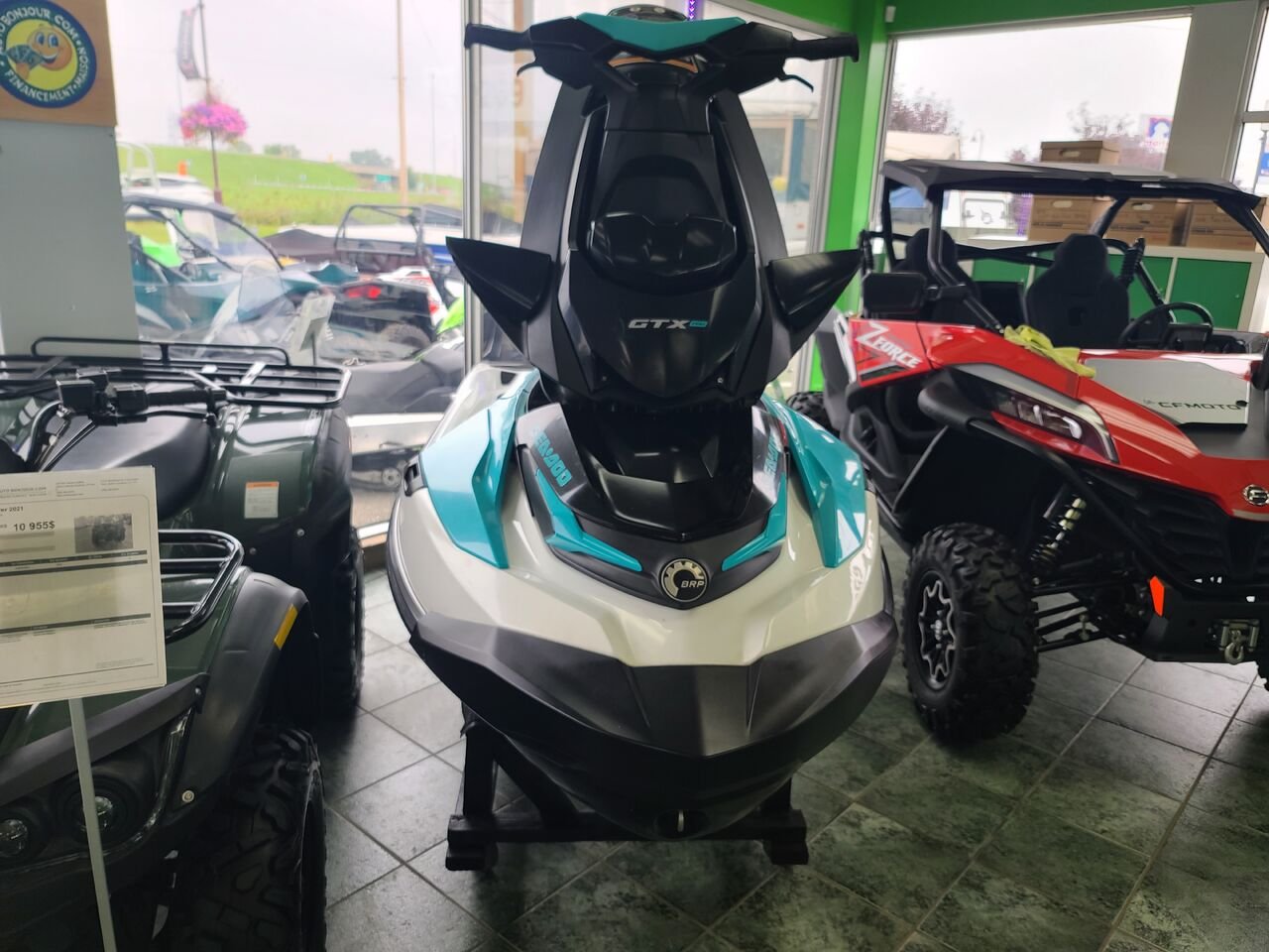 SEA-DOO GTX PRO 2021 Bleu Longueuil, - photo #2