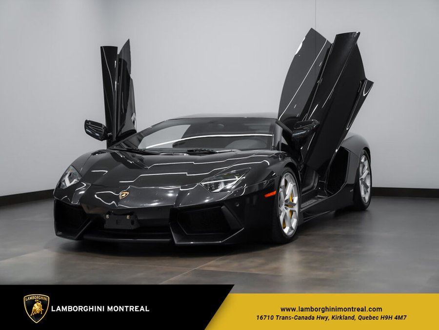 2013 Lamborghini Aventador 2013 Black