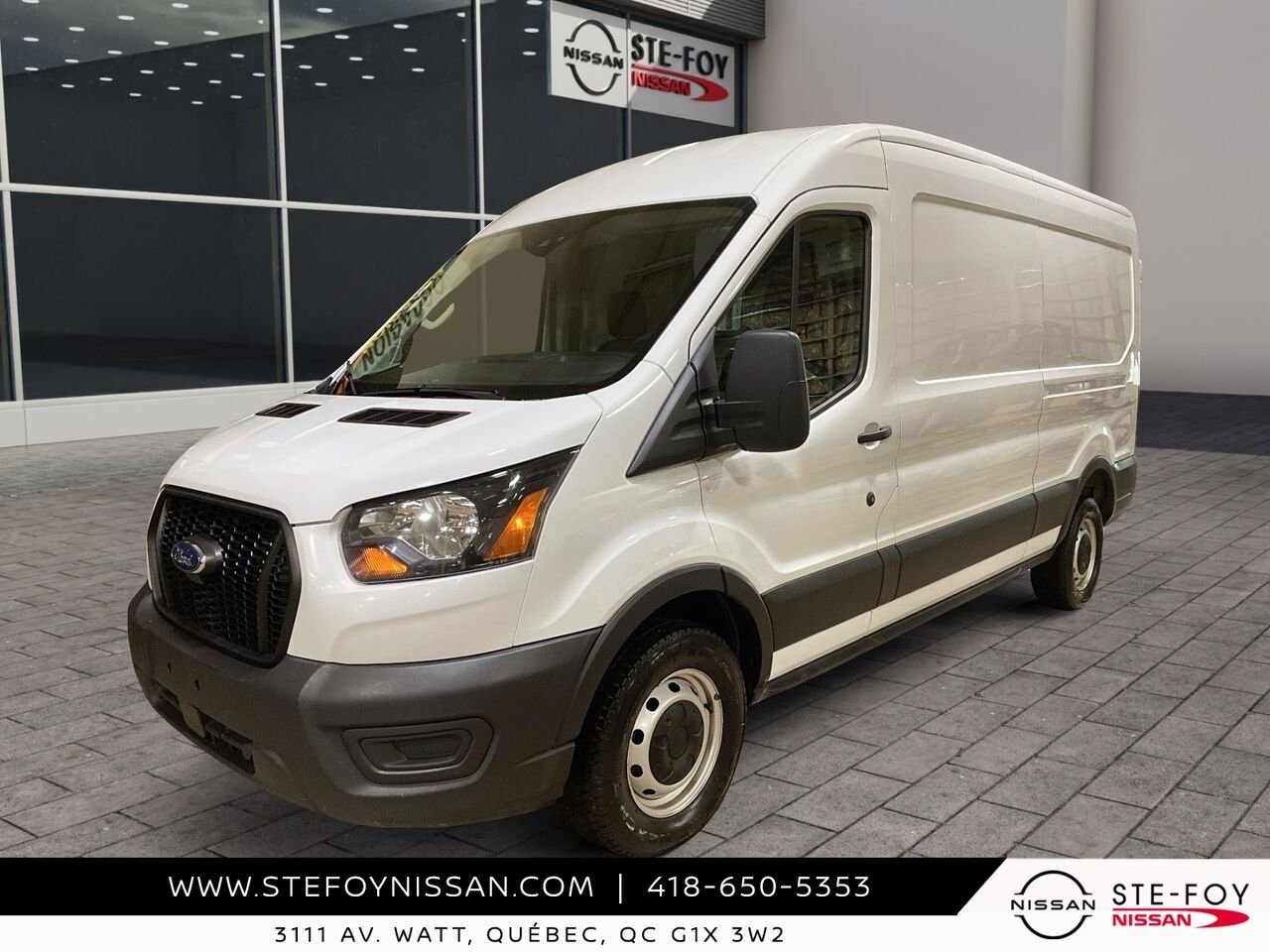 Ford Transit T-250 * TOIT MOYEN * RÉGULIER * RWD 2023 Blanc Québec - photo #0