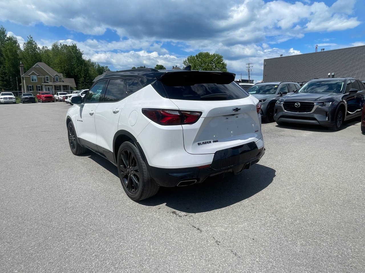 2022 Chevrolet Blazer RS AWD *TOIT* NAV CUIR SIÈGES VENT BOSE HAYON ELEC White Saint-Jérôme - photo #4