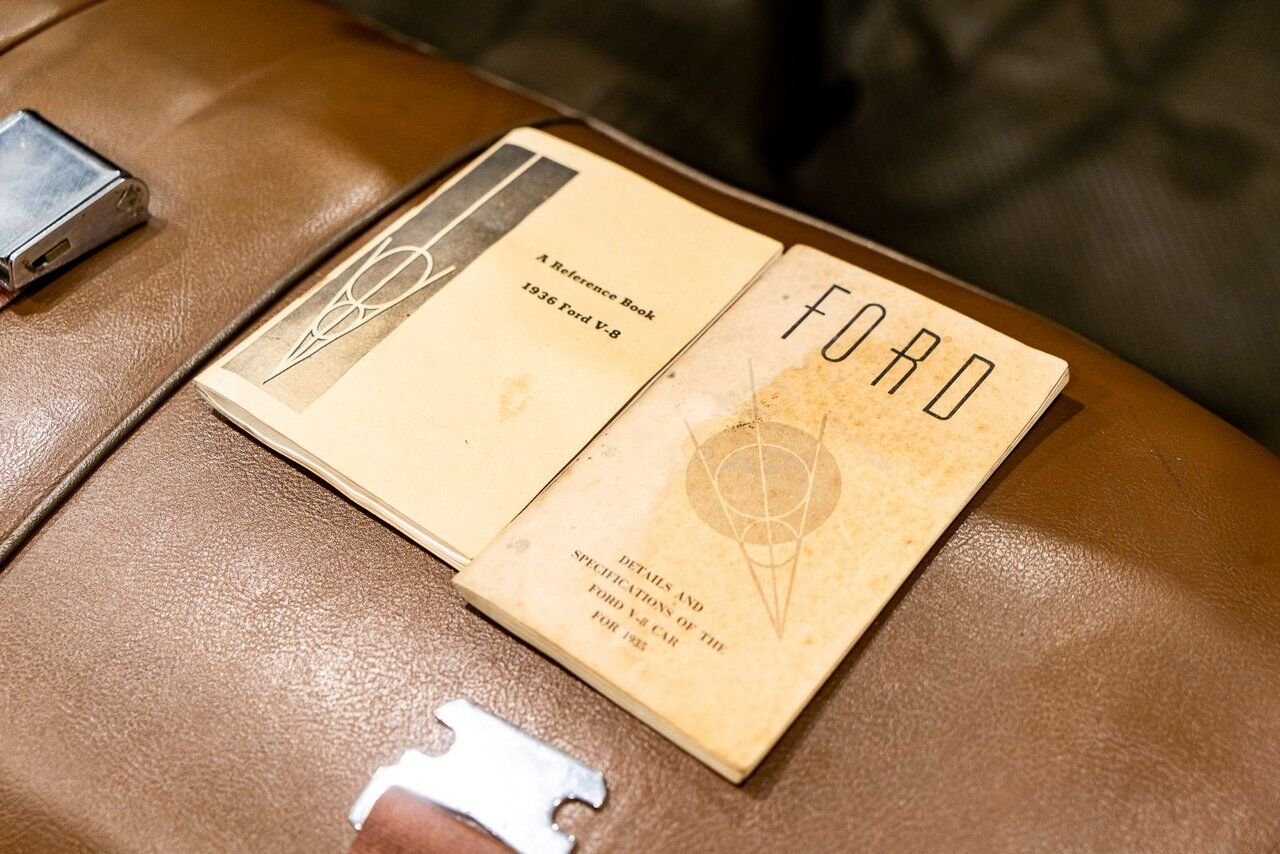 1936 Ford Model 48 Phaeton PRIX EN USD | Beautifully presented in original condition Green Montreal - photo #80