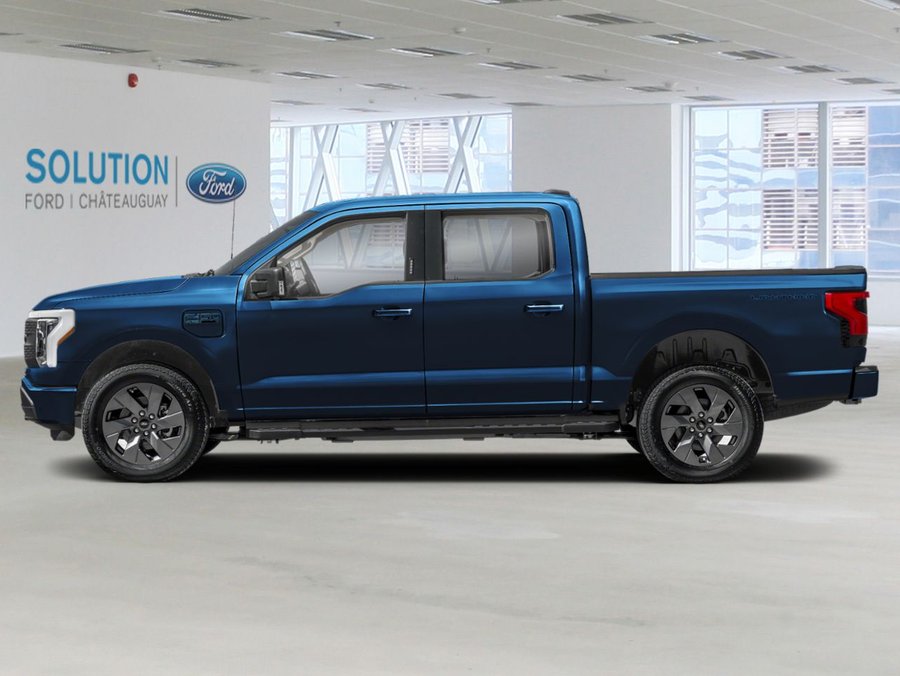 2025 Ford F-150 Lightning F-150 LIGHTNING Antimatter Blue Metallic