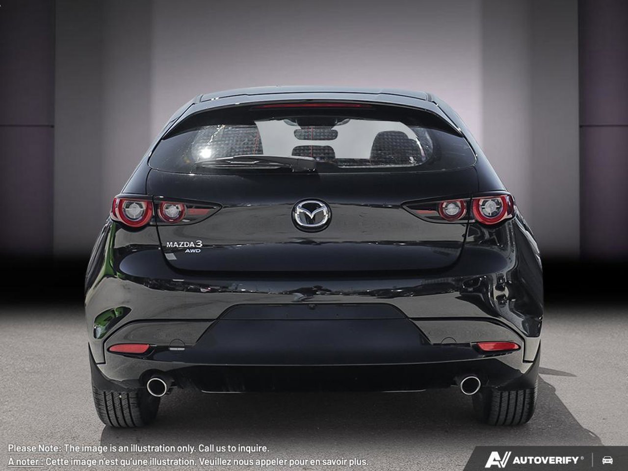 2026 Mazda Mazda3 Sport JM1BPBLL6T1885891 Jet Black Mica Mirabel - photo #4