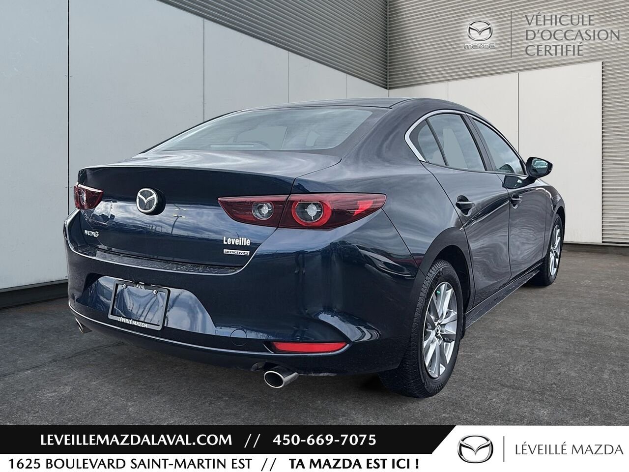 Mazda Mazda3 berline GS 2024 Bleu Laval - photo #4
