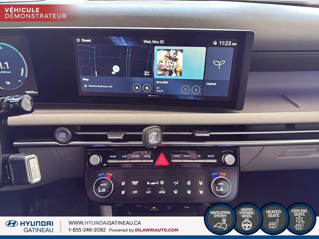 2025 HYUNDAI Tucson Hybrid Amazon Grey Gatineau - photo #12