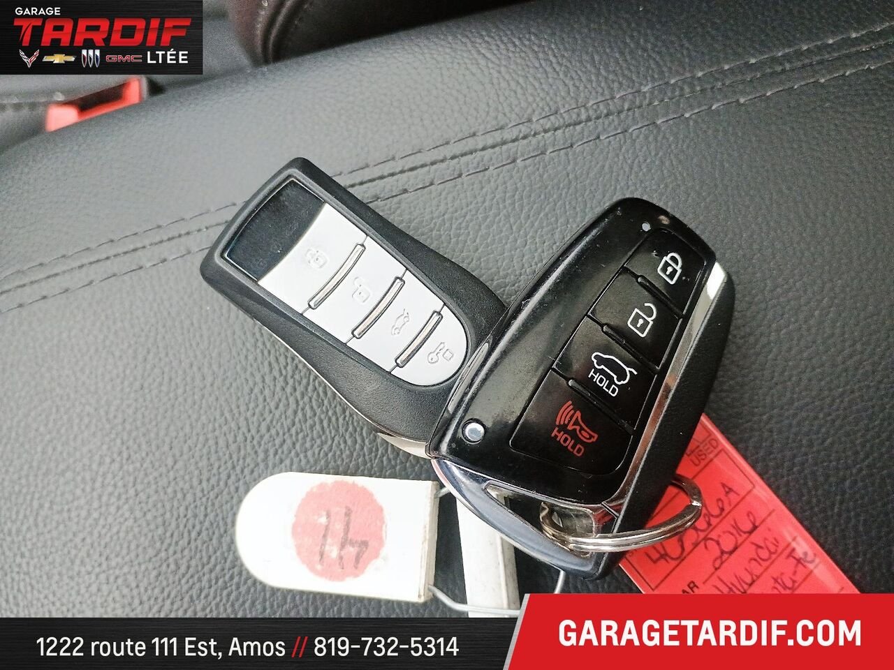 HYUNDAI Santa Fe 46566A 2016 Argent Amos - photo #19