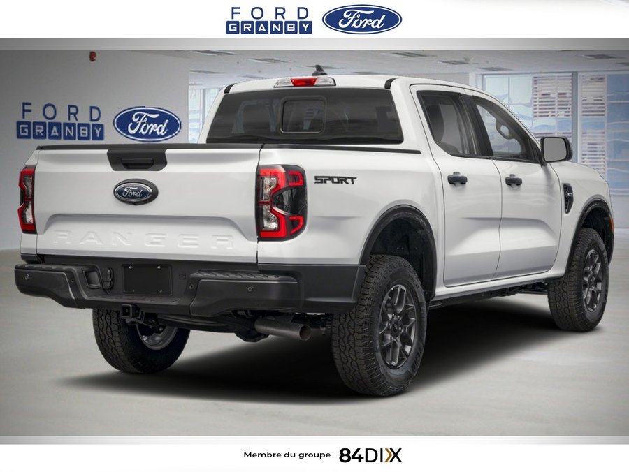 Ford Ranger XLT cabine SuperCrew 4RM caisse de 5 pi 2026 Blanc Oxford