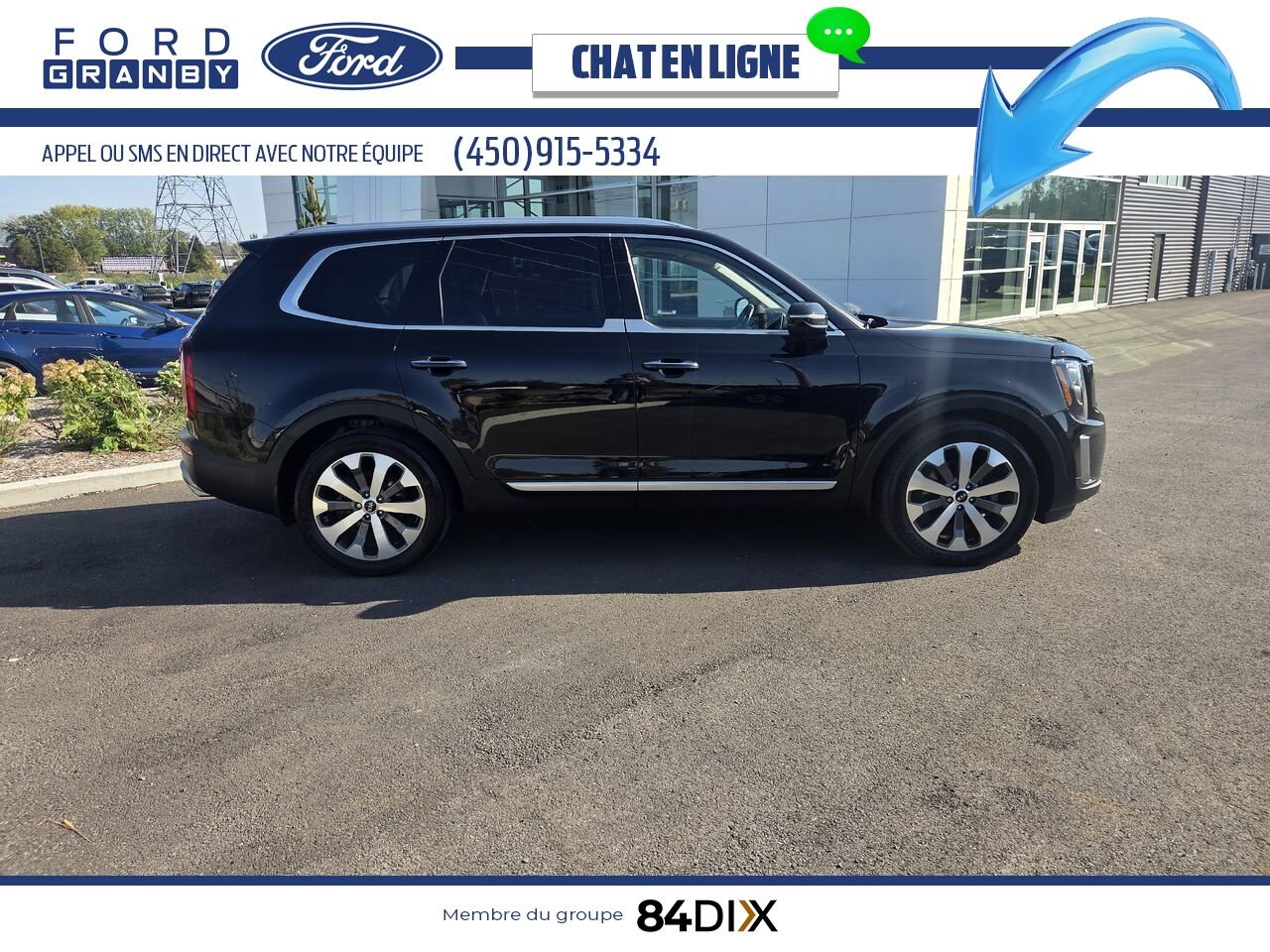 Kia Telluride 2021 Noir Granby - photo #7