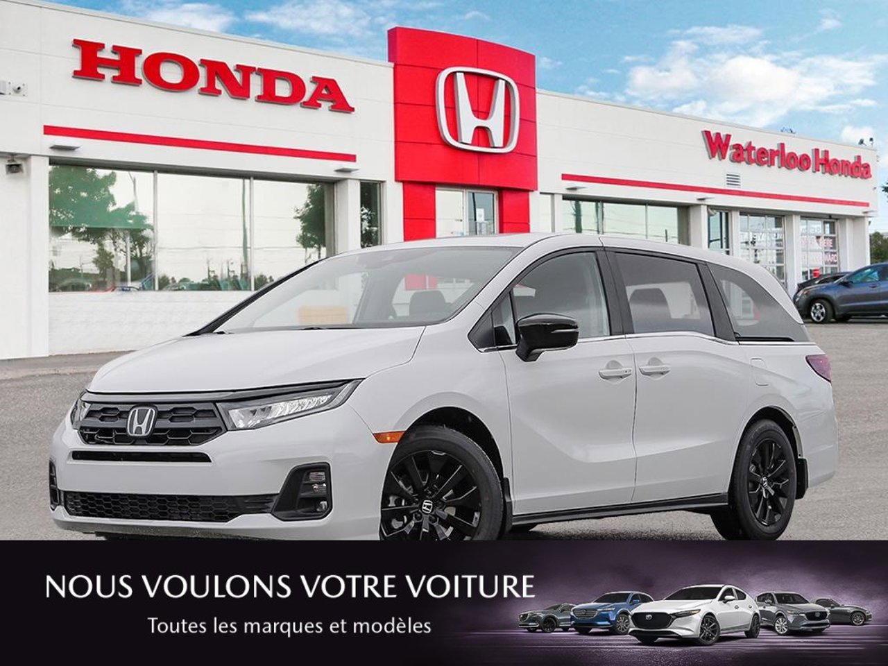 Honda Odyssey 5FNRL6H76TB501967 2026 Noir cristal nacré Mirabel - photo #0