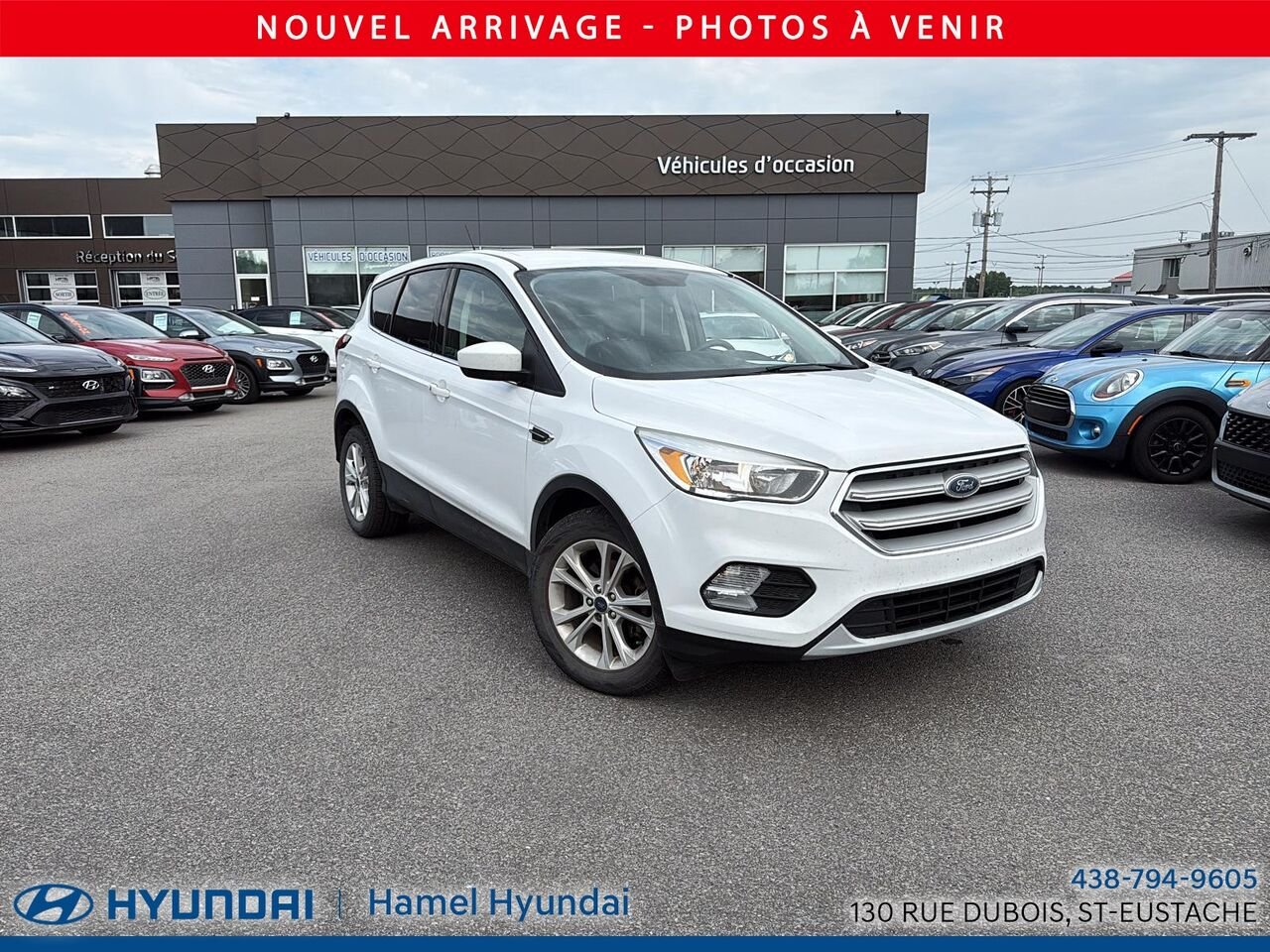 2019 Ford Escape White Saint-Eustache - photo #0
