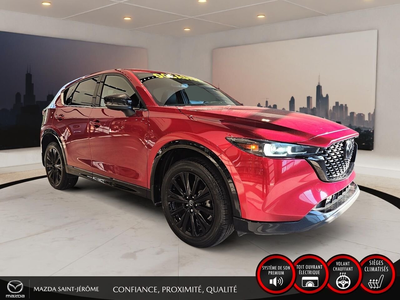 2023 Mazda CX-5 Red Ste-Agathe des Monts - photo #3