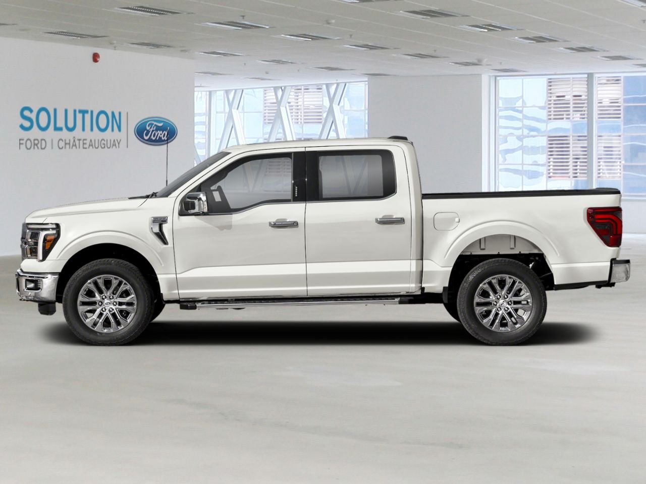 Ford F-150 LARIAT CABINE SUPERCREW 4RM CAISSE DE 6,5 PI 2026 Blanc astral métallisé trois couches Châteauguay - photo #1
