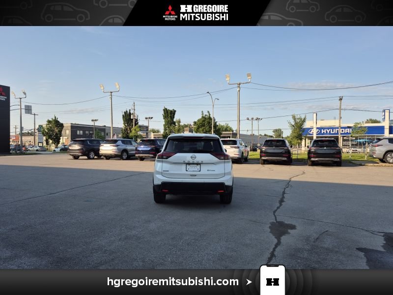 Nissan Rogue MH4482 | SV Moonroof *AWD* Mags Toit Carplay Cam 2024 Blanc Laval - photo #8