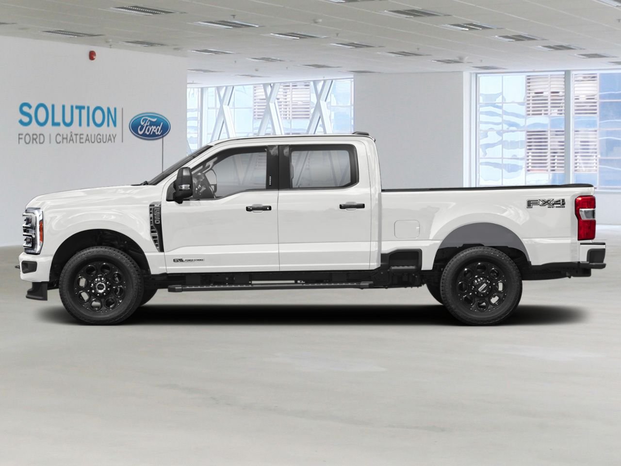 Ford Super Duty F-250 SRW XLT CABINE 6 PLACES 4RM CAISSE DE 8 PI 2026 Blanc Oxford Châteauguay - photo #2