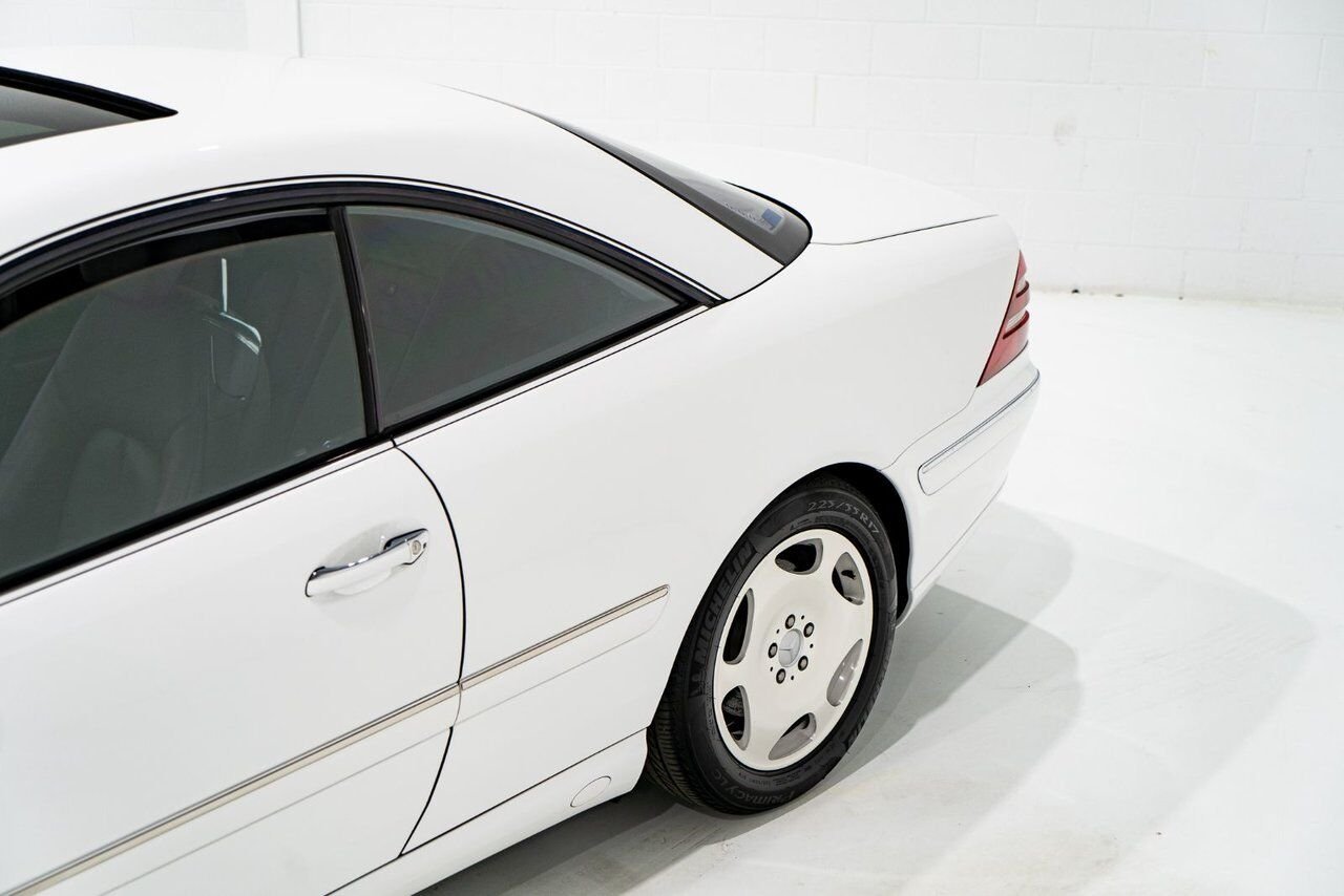2001 Mercedes-Benz CL600 V12 over $120,000 original MSRP White Montreal - photo #47