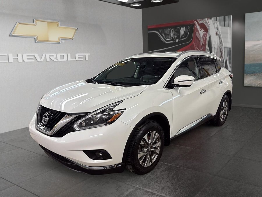 NISSAN MURANO SL + 1-2-3 CHANCES AU CREDIT + GARANTIE DISPONIBLE 2018 Blanc