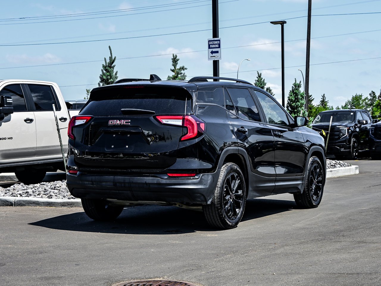 2022 GMC Terrain AWD 4dr SLE Black Sherwood Park - photo #12