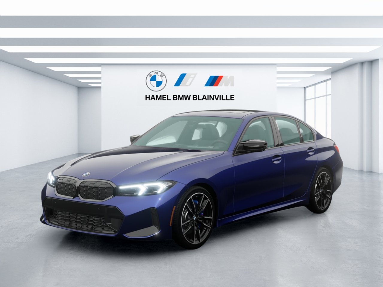 2026 BMW 3 Series M340i xDrive Arctic Race Blue Metallic Blainville - photo #0