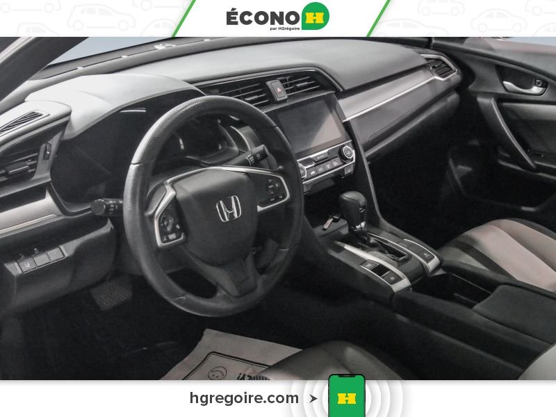 Honda Civic 730207 | LX AUTO GR ÉLEC A/C BLUETOOTH CAMÉRA MAGS 2018 Noir Laval - photo #7