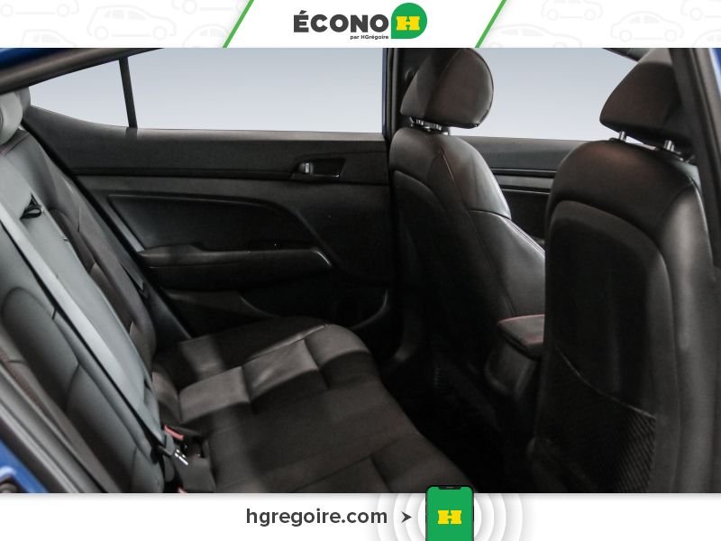 Hyundai Elantra 730491 | Sport CUIR TOIT BLUETOOTH CAMÉRA MAGS 2017 Bleu Laval - photo #23
