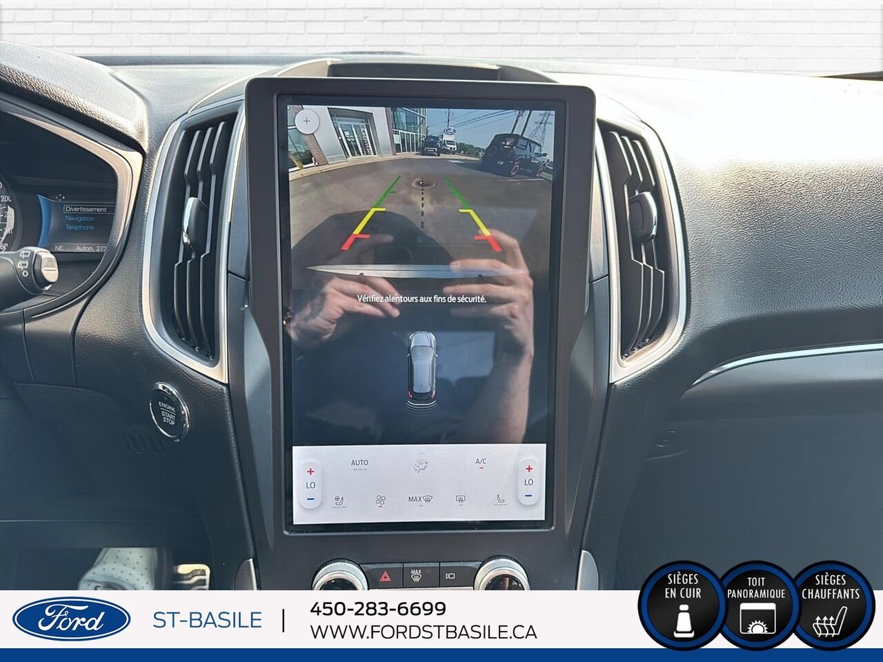 Ford Edge 2022 Argent Saint-Basile-le-Grand - photo #23