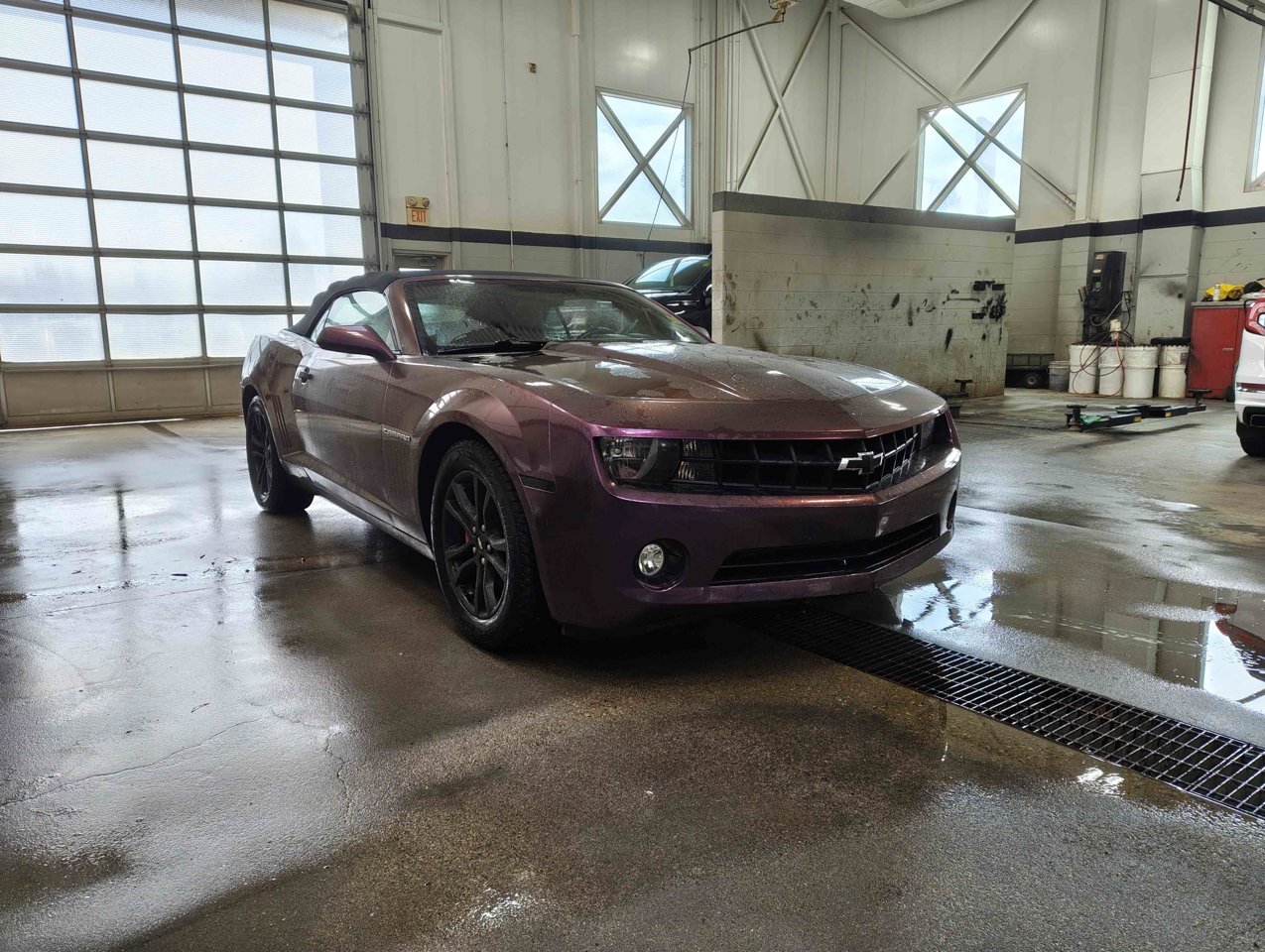 2013 Chevrolet Camaro 2dr Conv 1LT Grey Sherwood Park - photo #2