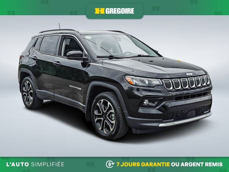 Jeep Compass S12857 | Limited 2022 Noir Laval - photo #0