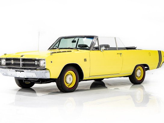 Dodge Dart 1968 1968 Jaune