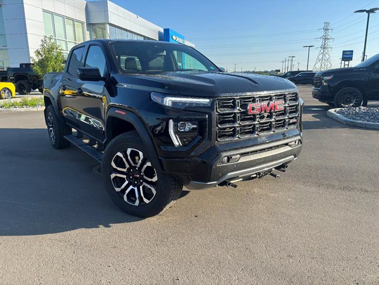 2025 GMC Canyon 4WD Crew Cab AT4 Black Sherwood Park - photo #1