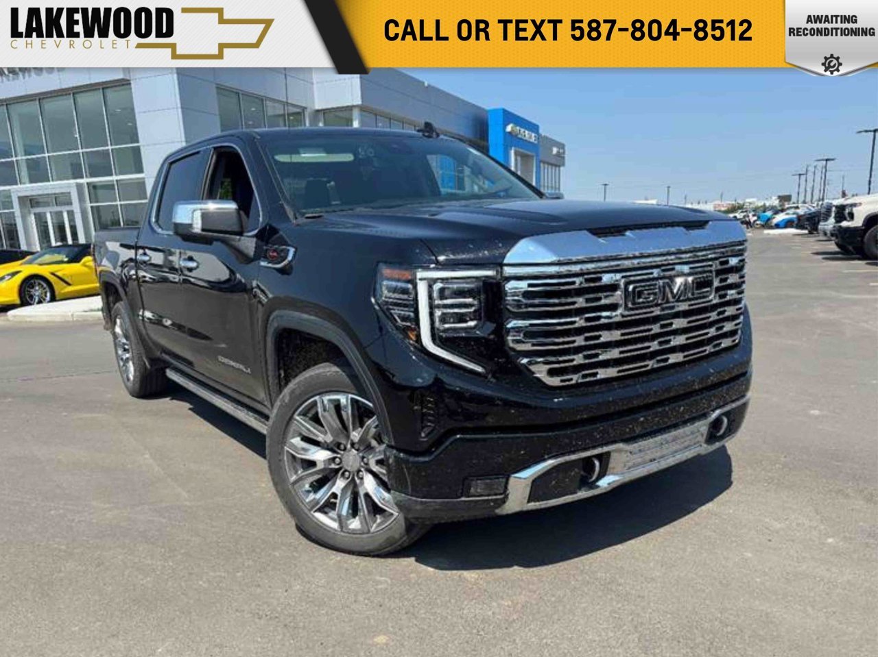 2025 GMC Sierra 1500 4WD Crew Cab 147 Denali Black Sherwood Park - photo #0