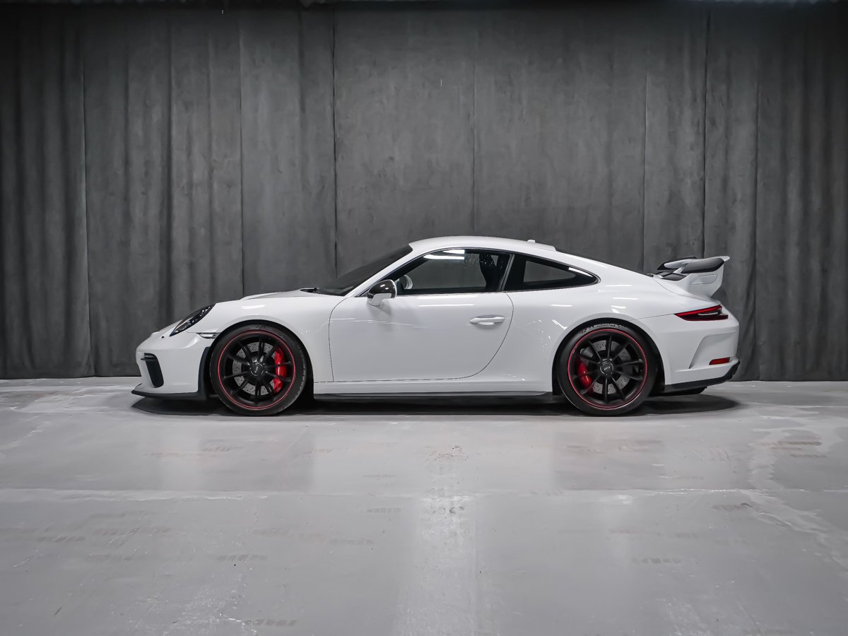 2018 Porsche 911 GT3 White Montreal - photo #2